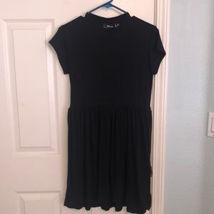 Misguided Black Smock Dress